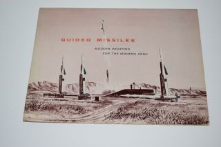LAUNCHING OF BUMPER V 45 RECORD & Guided Missiles Booklet US Army 1949 MRR 322 2