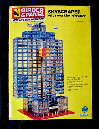 Kenner Vintage 1977 “girder & Panel Skyscraper Building Set