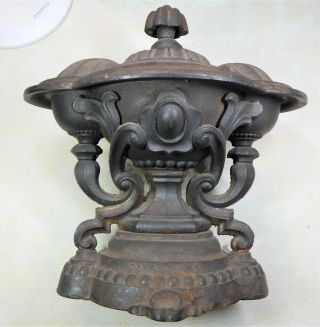 Vintage Cast Iron Wood Stove Humidifier
