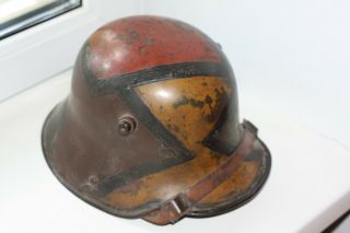 M16 german camo helmet rare siemens&halske stamp 60 size 2