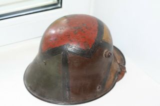 M16 german camo helmet rare siemens&halske stamp 60 size 3