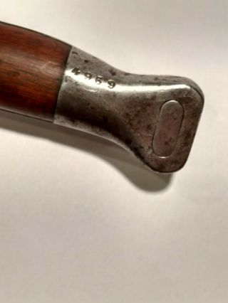 Antique British Pattern 1888 Lee Metford MkI Type II Military Bayonet Knife 1897 11