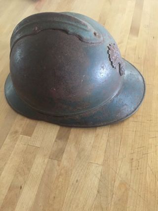 compl infantry French M15 Adrian WW1 helmet casque stahlhelm casco elmo 胄 шлем 2