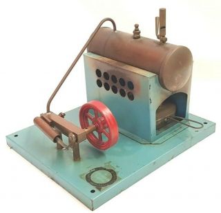 Rare Vintage 1940s Parken Model Toy Steam Engine Australian Melbourne