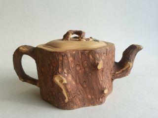 Chinese Yixing Zisha Teapot Pine Treetrunk Tree Trunk 12