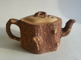 Chinese Yixing Zisha Teapot Pine Treetrunk Tree Trunk 5