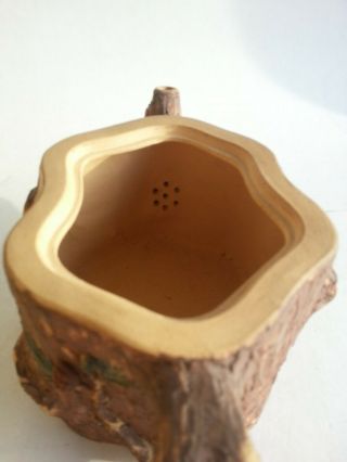 Chinese Yixing Zisha Teapot Pine Treetrunk Tree Trunk 9