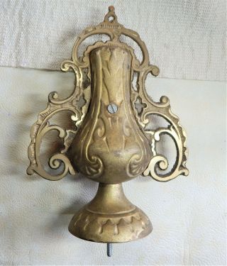 Antique Woodstove Brass Finial