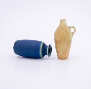 2 Miniature Vases - Carl - Harry Stålhane (stalhane) - Rörstrand / Rorstrand