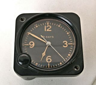 Vintage Wwii Military A.  C.  U.  S.  Army Type A - 11 Air Corps Airplane Cockpit Clock
