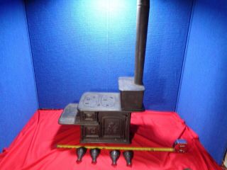 Antique Salesman Sample Size Cast Iron Stove Store Display G F Filley 1871