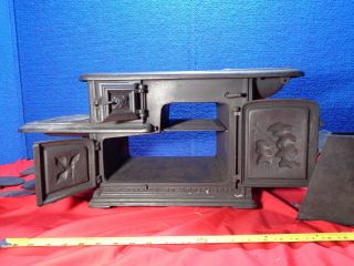 Antique Salesman Sample Size Cast Iron Stove Store Display G F FILLEY 1871 9