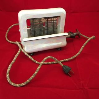 Rare Antique Mother Of Pearl Toastrite Electric Toaster Cord