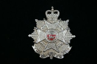 Cold War Era British Armed Forces The Border Regiment Staybrite Cap Badge