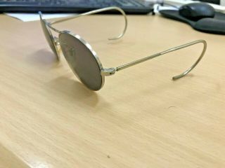 VINTAGE RAF ISSUED 22G/1398 TYPE G SUNGLASSES WITH CASE 4
