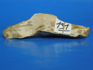 Paleolithic2 Head Hand Axe Flint Stone From Israel Size 18.  5x6cm