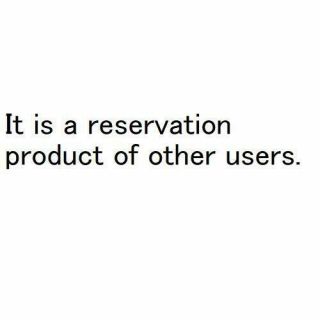 The 4 Items // It Is A Reservation Product Of Other Users.