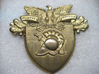 . Us Army Military Academy West Point Shako Cap Badge