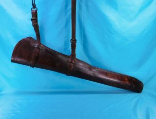 WW 1,  U.  S.  Cavalry M - 1904 Leather Rifle Scabbard 3