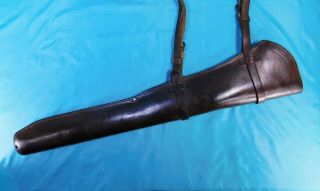 WW 1,  U.  S.  Cavalry M - 1904 Leather Rifle Scabbard 4