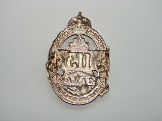Canada WW1 CEF Cap Badge The 113th Battalion Lethbridge Highlanders Pipers SP 3