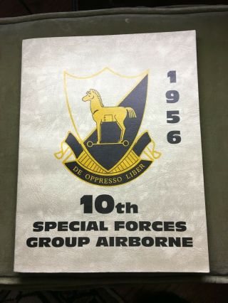 1952 - 1956 Rare 10th Special Forces Group Yearbook Bad Toelz Germany