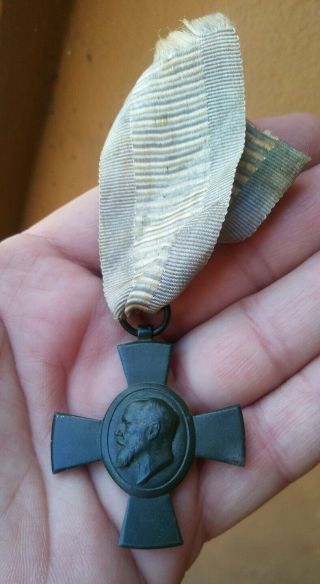 Wwi German Bavaria 1916 Ludwig Merit Cross Medal Ribbon World War 1