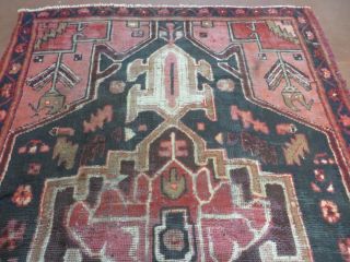 4 ' X 6 ' Antique Hand Made Persian Kurdish Kazak Lori Wool Rug Veg Dyes 636 4
