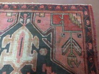 4 ' X 6 ' Antique Hand Made Persian Kurdish Kazak Lori Wool Rug Veg Dyes 636 8