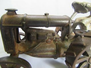 Antique Cast Iron Fordson Tractor Toy,  Believe Dent (Very Rare) 4