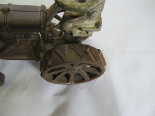 Antique Cast Iron Fordson Tractor Toy,  Believe Dent (Very Rare) 6