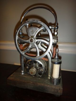 Antique Medical Embalming Pump by C.  M.  Sorensen AC/DC Electric Motor Steampunk 4