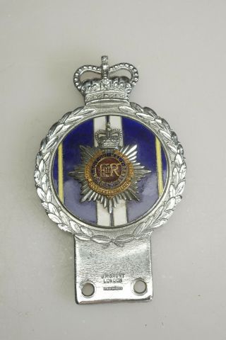 Vintage Rcasc Royal Canadian Army Service Corps Emblem J.  R.  Gaunt Car Ornament