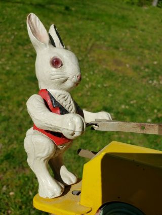 Vintage Lionel Peter Rabbit Chick Mobile Antique Vintage Toy Wind Up 6