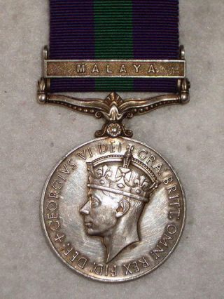 General Service Medal 1918 - 62 For " Malaya " Clasp To 2nd Gurkhas - Gurkha Rifles