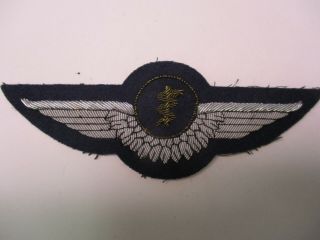 West German Luftwaffe Fleigerarzt Bronze Bullion Wing