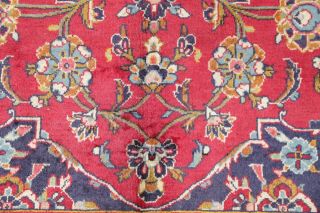 Antique Traditional Floral Kaashaan Persian Oriental Area Rug 9x14 Hand Knotted 8