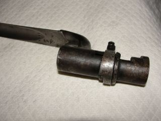 MARTINI - HENRY CIVIL WAR ERA SOCKET BAYONET MARKED 07V/1311 BLADE 21 