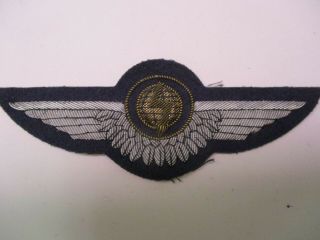 West German Luftwaffe Bordfunker Bronze Bullion Wing