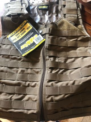 Nwot Spec Ops Brand Over Armor Vest Brown.  Brand -