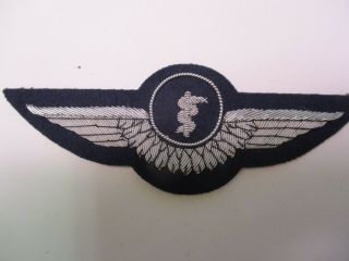 West German Luftwaffe Fleigerarzt Silver Bullion Wing