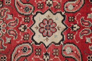 Sarouk Persian Wool Rug Hand - Knotted Geometric Oriental Mahal Area Rug 10 x 13 7