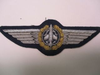 West German Luftwaffe Kampfbeobachter Gold Bullion Wing