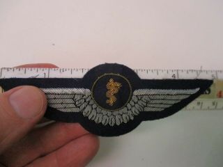 West German Luftwaffe Fleigerarzt Gold Bullion Wing 5