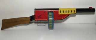 1940s The Hoge MFG CO Inc Tin Machine Gun MADE IN THE USA Awesome 2