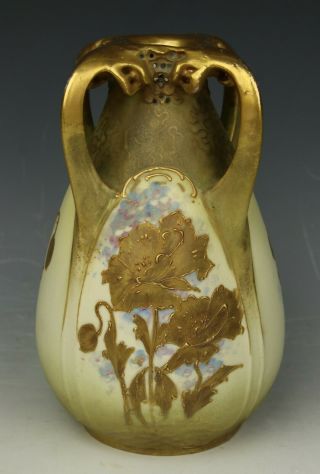 Antique Amphora Turn Teplitz Vase 545 Worldwide