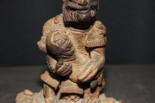 (IH - 6) MUSHYA (SAMURAI) DOGUU (Clay figure) Edo 3