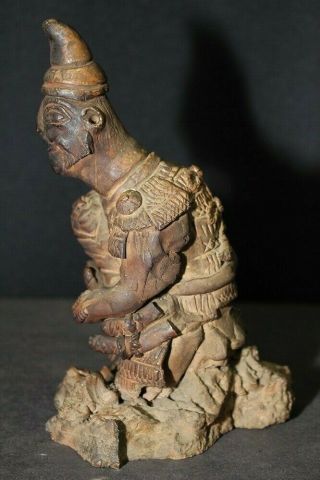 (IH - 6) MUSHYA (SAMURAI) DOGUU (Clay figure) Edo 5