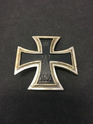 German Iron Cross 1914 Authentic Badge Rare Zz2