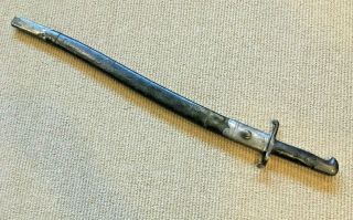 Antique Civil War,  Enfield Sword Bayonet & Scabbard